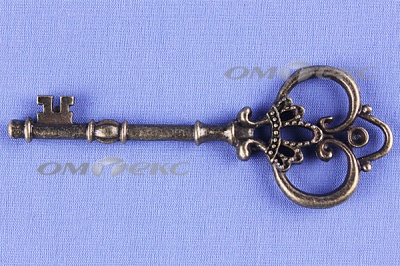 Декоративный элемент для творчества из металла "Ключ"8,5 см  - купить в Майкопе. Цена: 26.66 руб.