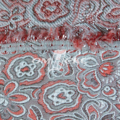 Ткань костюмная жаккард, 135 гр/м2, шир.150см, цвет красный№12 - купить в Майкопе. Цена 441.92 руб.