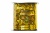 Пайетки "ОмТекс" на нитях, SILVER SHINING, 6 мм F / упак.91+/-1м, цв. 48 - золото - купить в Майкопе. Цена: 356.19 руб.