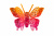 Бабочка декоративная пластиковая #10 - купить в Майкопе. Цена: 7.09 руб.