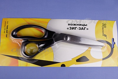 Ножницы ЗИГ-ЗАГ "MAXWELL" 230 мм - купить в Майкопе. Цена: 1 041.25 руб.