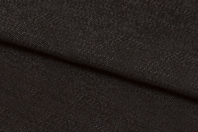 Ткань джинсовая №96, 160 гр/м2, шир.148см, цвет чёрный - купить в Майкопе. Цена 350.42 руб.