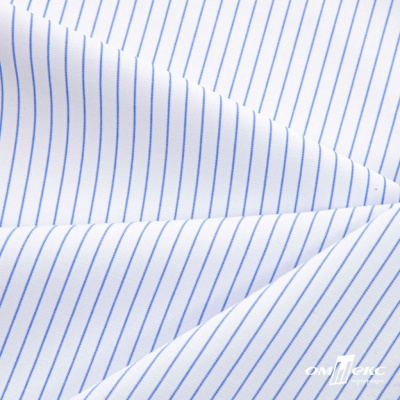 Ткань сорочечная Ронда, 115 г/м2, 58% пэ,42% хл, шир.150 см, цв.3-голубая, (арт.114) - купить в Майкопе. Цена 306.69 руб.