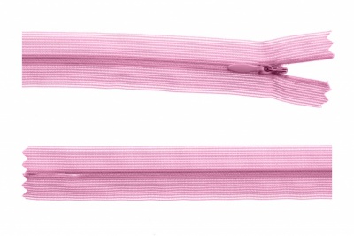 Молния потайная Т3 513, 60 см, капрон, цвет св.розовый - купить в Майкопе. Цена: 10.24 руб.