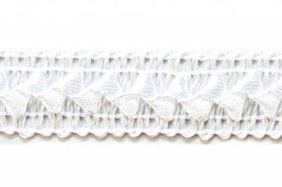 Тесьма декоративная "Самоса" 062, шир. 20 мм/уп. 33+/-1 м, цвет белый - купить в Майкопе. Цена: 304.43 руб.