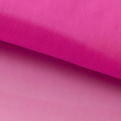 Фатин матовый 16-31, 12 гр/м2, шир.300см, цвет барби розовый - купить в Майкопе. Цена 101.95 руб.