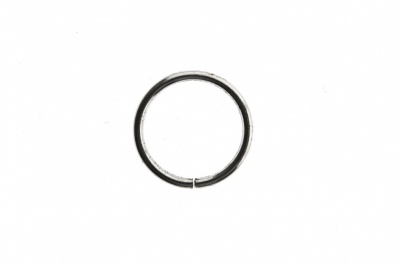 Кольцо металлическое d-15 мм, цв.-никель - купить в Майкопе. Цена: 2.45 руб.