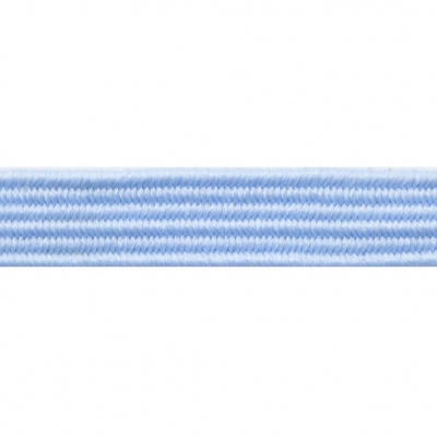 Резиновые нити с текстильным покрытием, шир. 6 мм ( упак.30 м/уп), цв.- 108-голубой - купить в Майкопе. Цена: 155.22 руб.