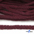 Шнур плетеный d-6 мм круглый, 70% хлопок 30% полиэстер, уп.90+/-1 м, цв.1070-бордовый - купить в Майкопе. Цена: 594 руб.